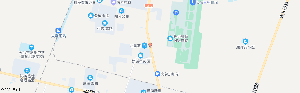 长治飞机场_公交站地图_长治公交_妙搜公交查询2025