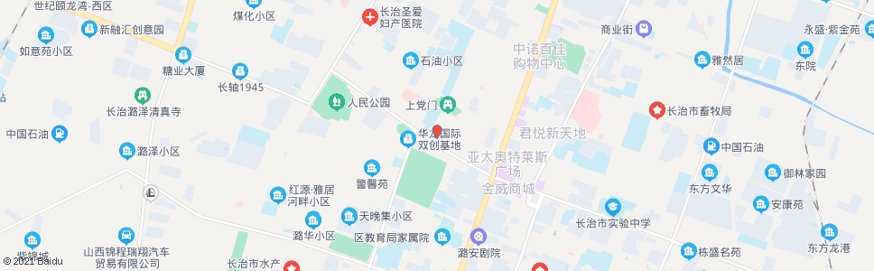 长治昌盛商业街_公交站地图_长治公交_妙搜公交查询2025