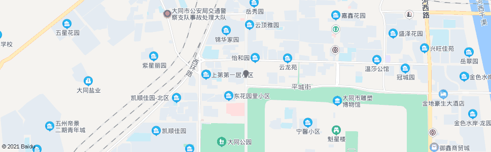 大同魏都大道平城街口_公交站地图_大同公交_妙搜公交查询2024