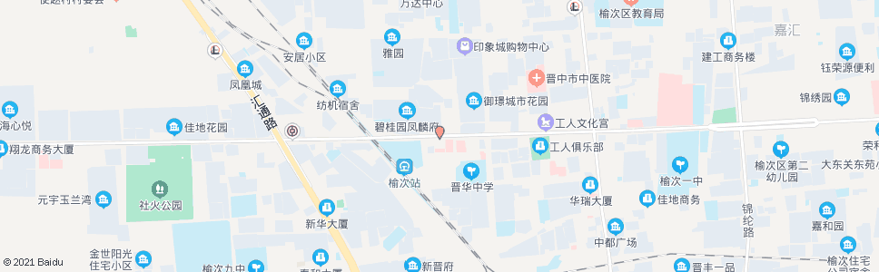 晋中晋华医院_公交站地图_晋中公交_妙搜公交查询2024