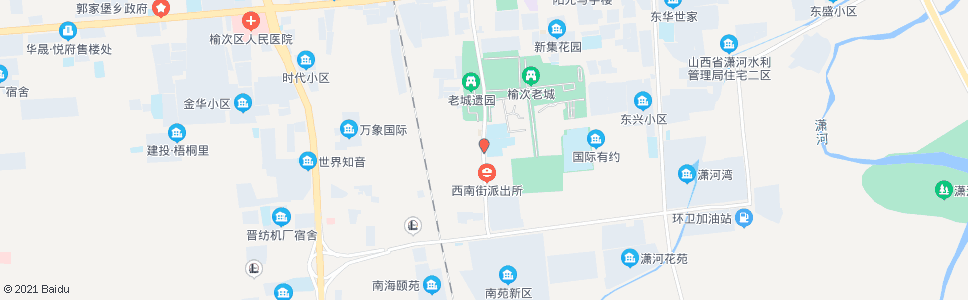 晋中榆次六中_公交站地图_晋中公交_妙搜公交查询2025