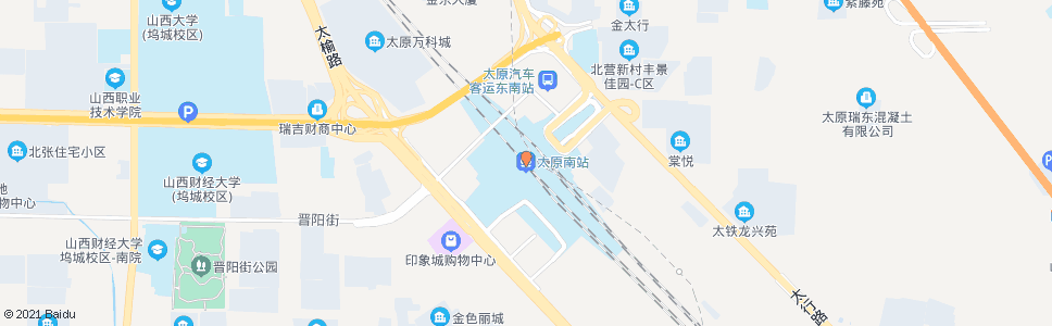 太原府兴路南口_公交站地图_太原公交_妙搜公交查询2025