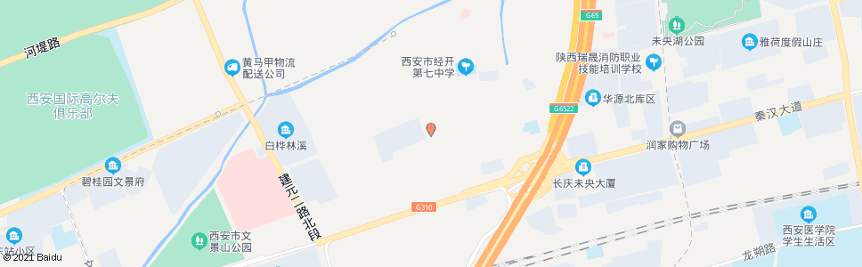 西安武警部队(兴华路兴隆路口)_公交站地图_西安公交_妙搜公交查询2024