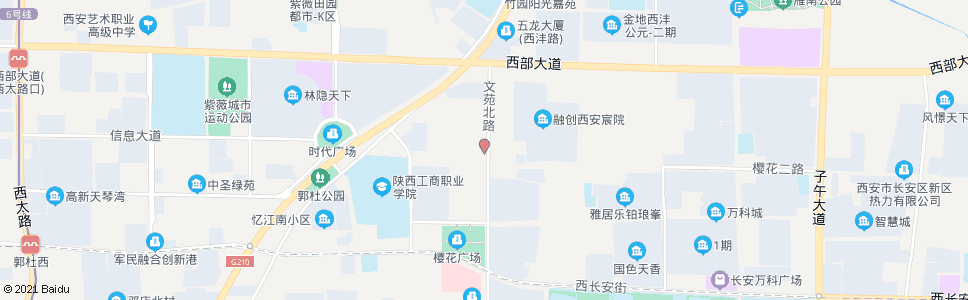 西安五桥新村_公交站地图_西安公交_妙搜公交查询2024