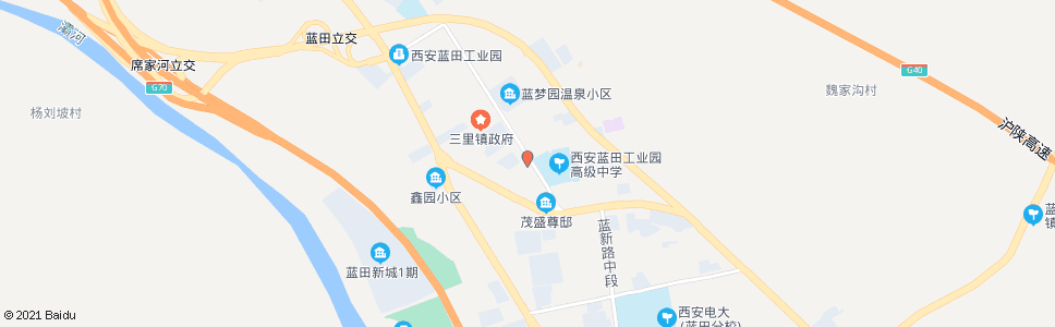 西安茂盛酒店_公交站地图_西安公交_妙搜公交查询2024