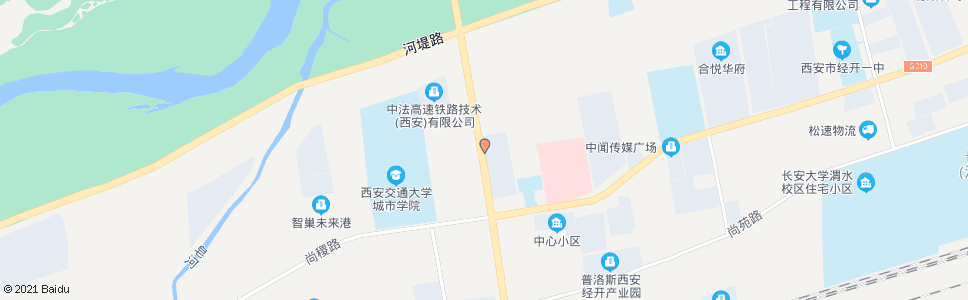 西安尚稷路草滩七路(渭水园度假村)_公交站地图_西安公交_妙搜公交查询2024