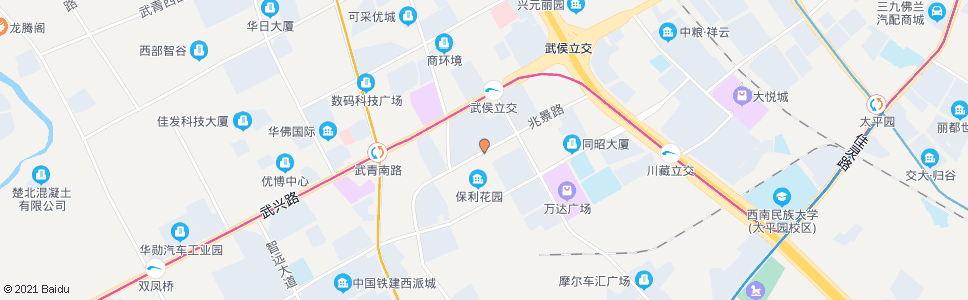 成都兆景路_公交站地图_成都公交_妙搜公交查询2024