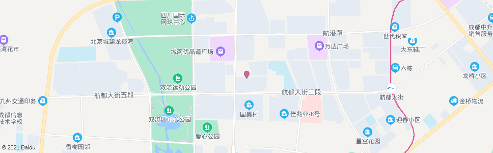 成都香榭美邻北门_公交站地图_成都公交_妙搜公交查询2024