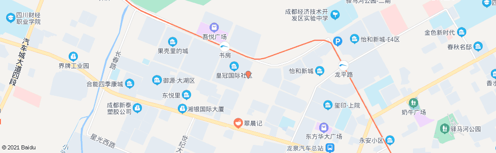 成都北京路桃都大道口_公交站地图_成都公交_妙搜公交查询2024