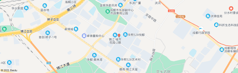 成都喜树街牡丹街口_公交站地图_成都公交_妙搜公交查询2024