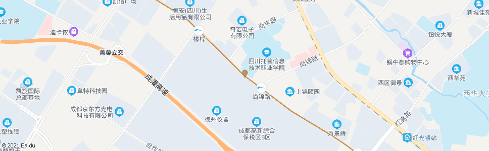 成都托普学院_公交站地图_成都公交_妙搜公交查询2024