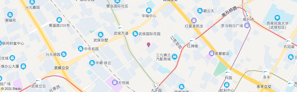 成都永顺路中_公交站地图_成都公交_妙搜公交查询2024