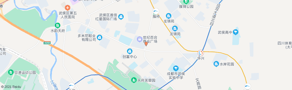 成都武侯大道川藏路口_公交站地图_成都公交_妙搜公交查询2024