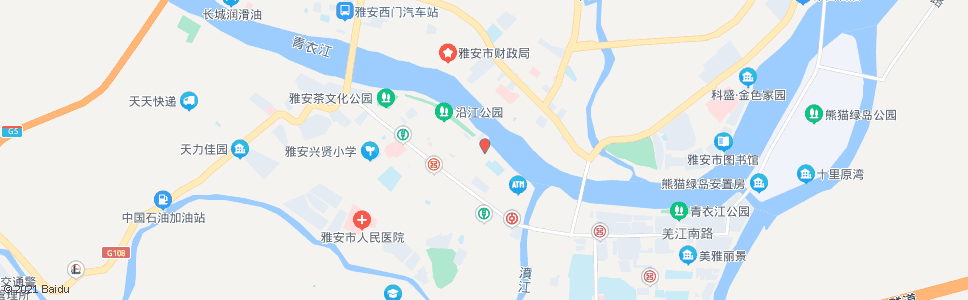 成都中医院(双江路)_公交站地图_成都公交_妙搜公交查询2024