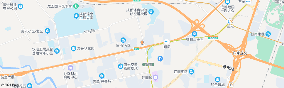 成都台双医院_公交站地图_成都公交_妙搜公交查询2024