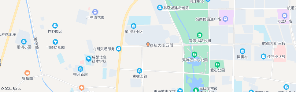 成都航都大街物理研究院成都基地_公交站地图_成都公交_妙搜公交查询2024