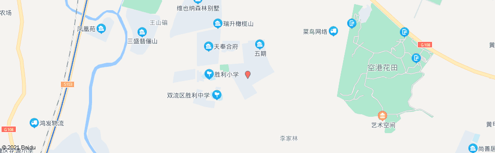 成都胜利四队_公交站地图_成都公交_妙搜公交查询2024