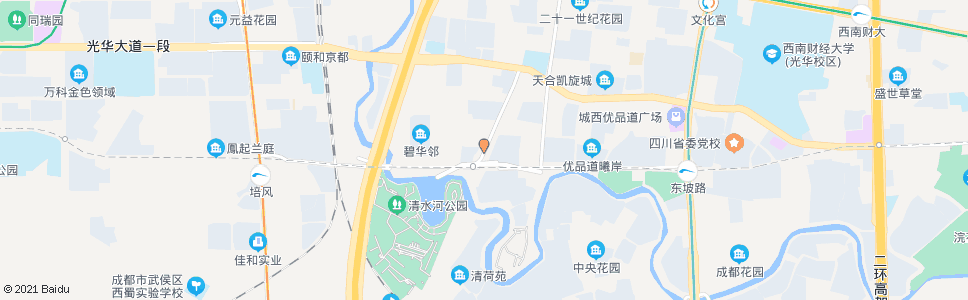 成都瑞星路_公交站地图_成都公交_妙搜公交查询2024