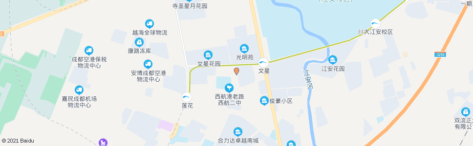成都文星大道北_公交站地图_成都公交_妙搜公交查询2024