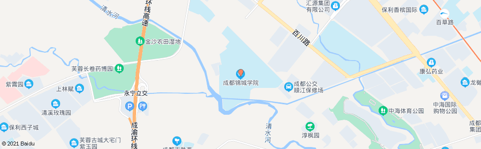 成都四川大学锦城学院_公交站地图_成都公交_妙搜公交查询2024