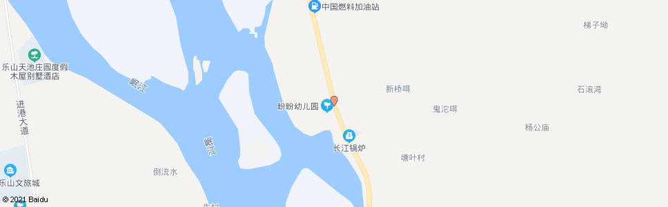 乐山红岩路口_公交站地图_乐山公交_妙搜公交查询2024