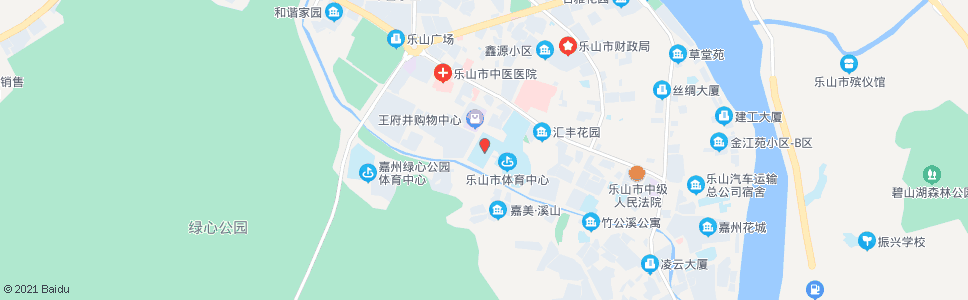 乐山市实验中学_公交站地图_乐山公交_妙搜公交查询2024