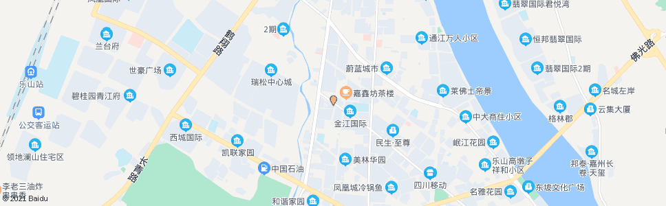 乐山春华路嘉兴路口_公交站地图_乐山公交_妙搜公交查询2024