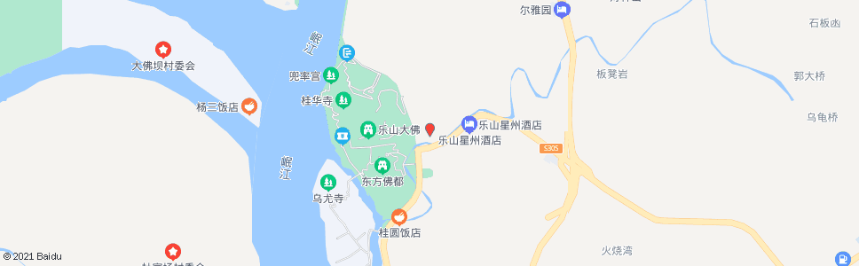 乐山花湖湾_公交站地图_乐山公交_妙搜公交查询2024