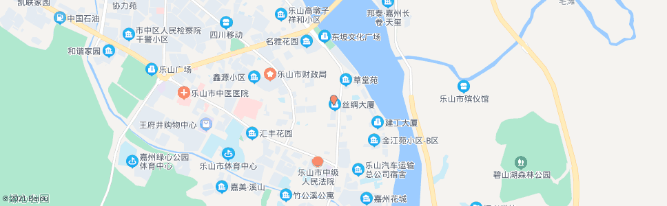 乐山嘉定北路百福路口_公交站地图_乐山公交_妙搜公交查询2024