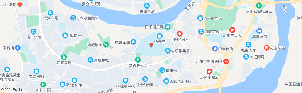 泸州警察学院_公交站地图_泸州公交_妙搜公交查询2024