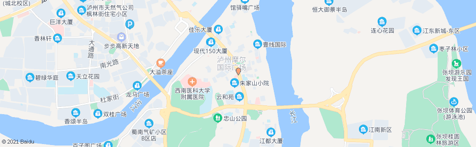 泸州水井沟_公交站地图_泸州公交_妙搜公交查询2024