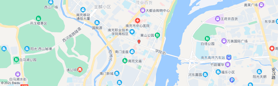 南充丁香新村_公交站地图_南充公交_妙搜公交查询2024