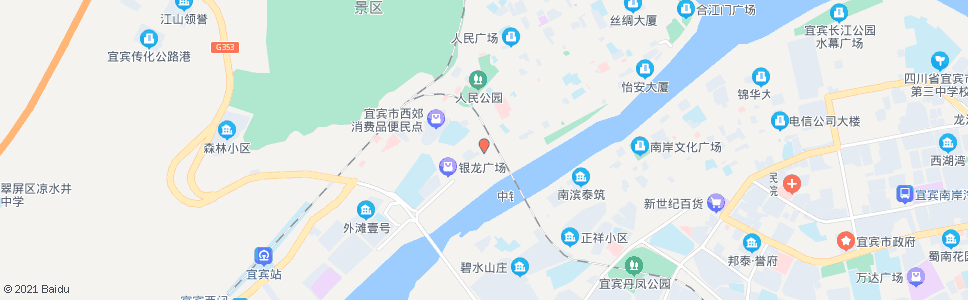 宜宾建设路_公交站地图_宜宾公交_妙搜公交查询2024