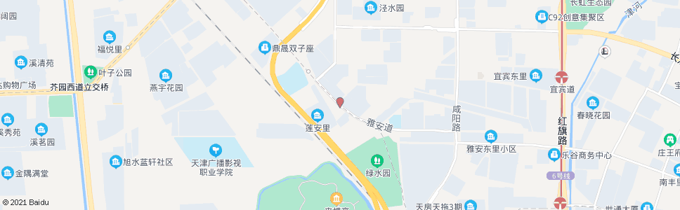 天津川府新村_公交站地图_天津公交_妙搜公交查询2024