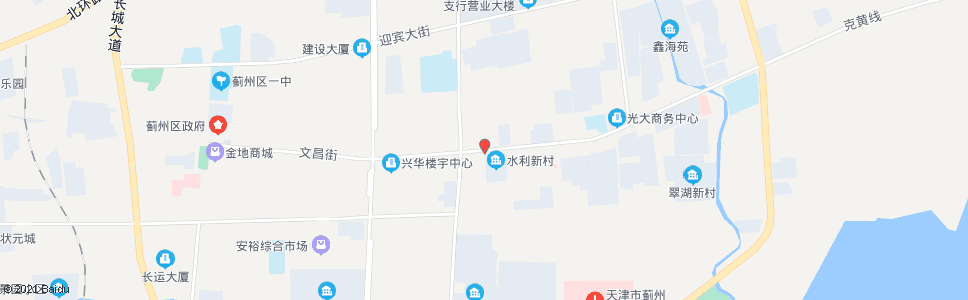 天津水利新村_公交站地图_天津公交_妙搜公交查询2024