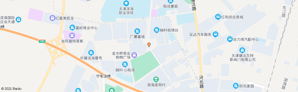 天津上北新新家园东门_公交站地图_天津公交_妙搜公交查询2024