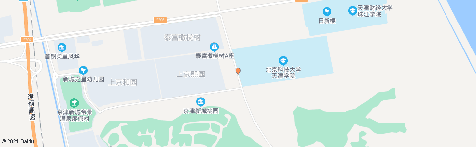 天津北京科技大学天津分院_公交站地图_天津公交_妙搜公交查询2024