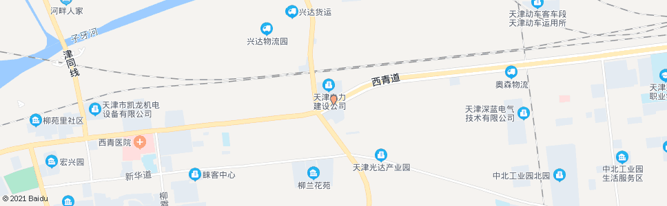 天津京福公路(津同公路)_公交站地图_天津公交_妙搜公交查询2025