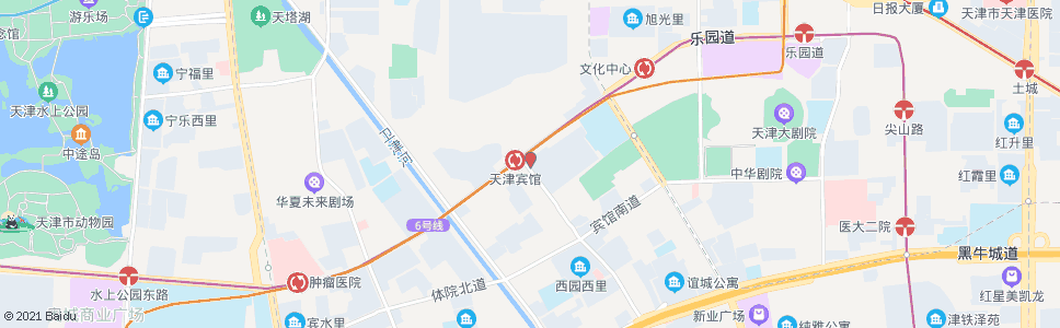 天津北区北门(创业路交警大队)_公交站地图_天津公交_妙搜公交查询2024