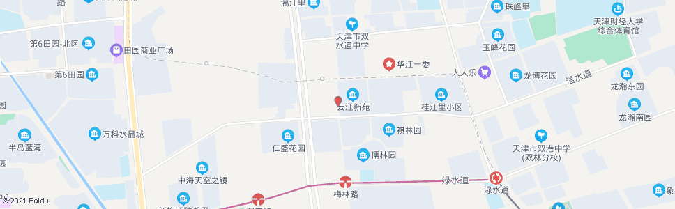 天津金江里_公交站地图_天津公交_妙搜公交查询2024