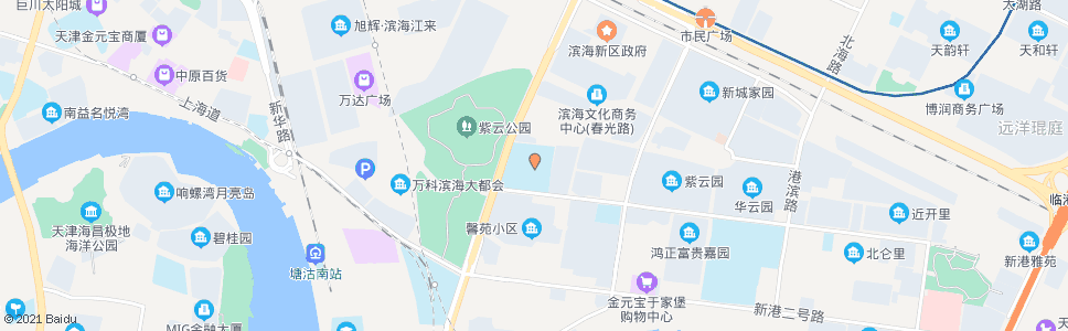 天津紫云学校_公交站地图_天津公交_妙搜公交查询2024