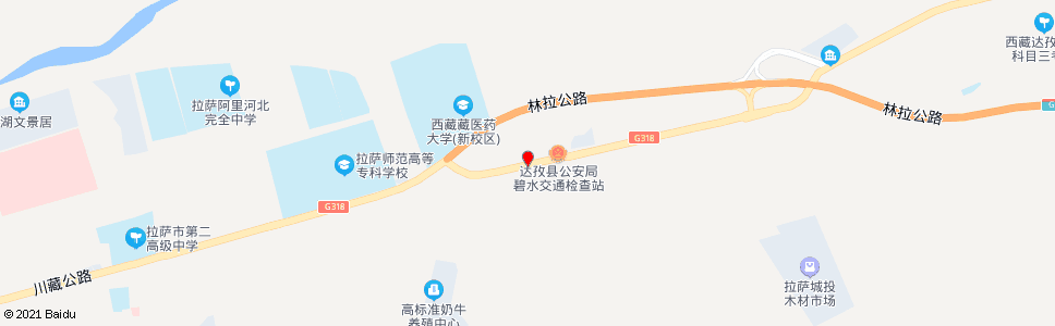 拉萨公路管理局站_公交站地图_拉萨公交_妙搜公交查询2024