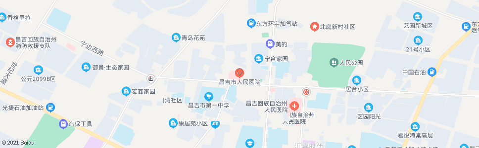 昌吉市医院_公交站地图_昌吉公交_妙搜公交查询2024