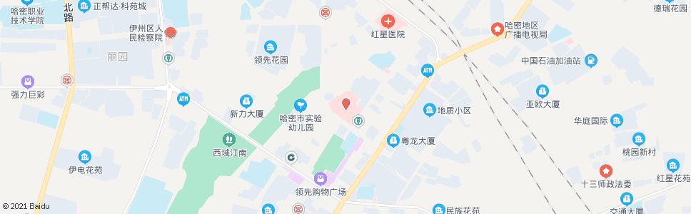 哈密市医院_公交站地图_哈密公交_妙搜公交查询2024