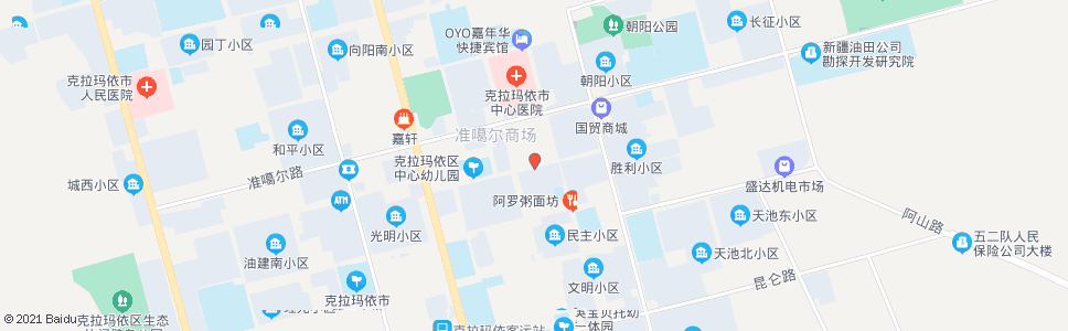 克拉玛依红旗路_公交站地图_克拉玛依公交_妙搜公交查询2024