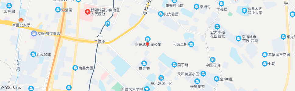 乌鲁木齐东山区交警队_公交站地图_乌鲁木齐公交_妙搜公交查询2025