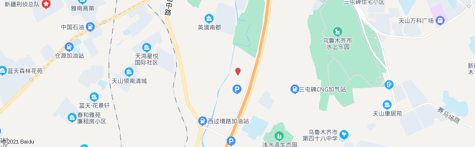 乌鲁木齐南郊停车厂_公交站地图_乌鲁木齐公交_妙搜公交查询2025