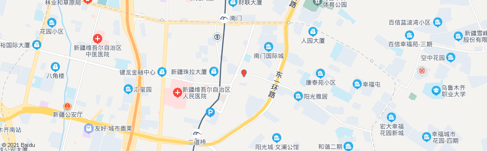 乌鲁木齐粮店_公交站地图_乌鲁木齐公交_妙搜公交查询2024