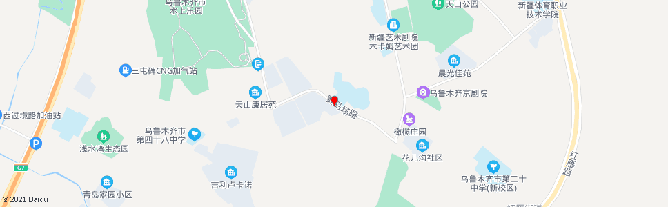 乌鲁木齐足球培训基地_公交站地图_乌鲁木齐公交_妙搜公交查询2025