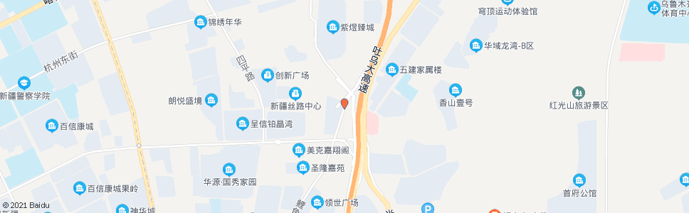 乌鲁木齐新工地_公交站地图_乌鲁木齐公交_妙搜公交查询2025